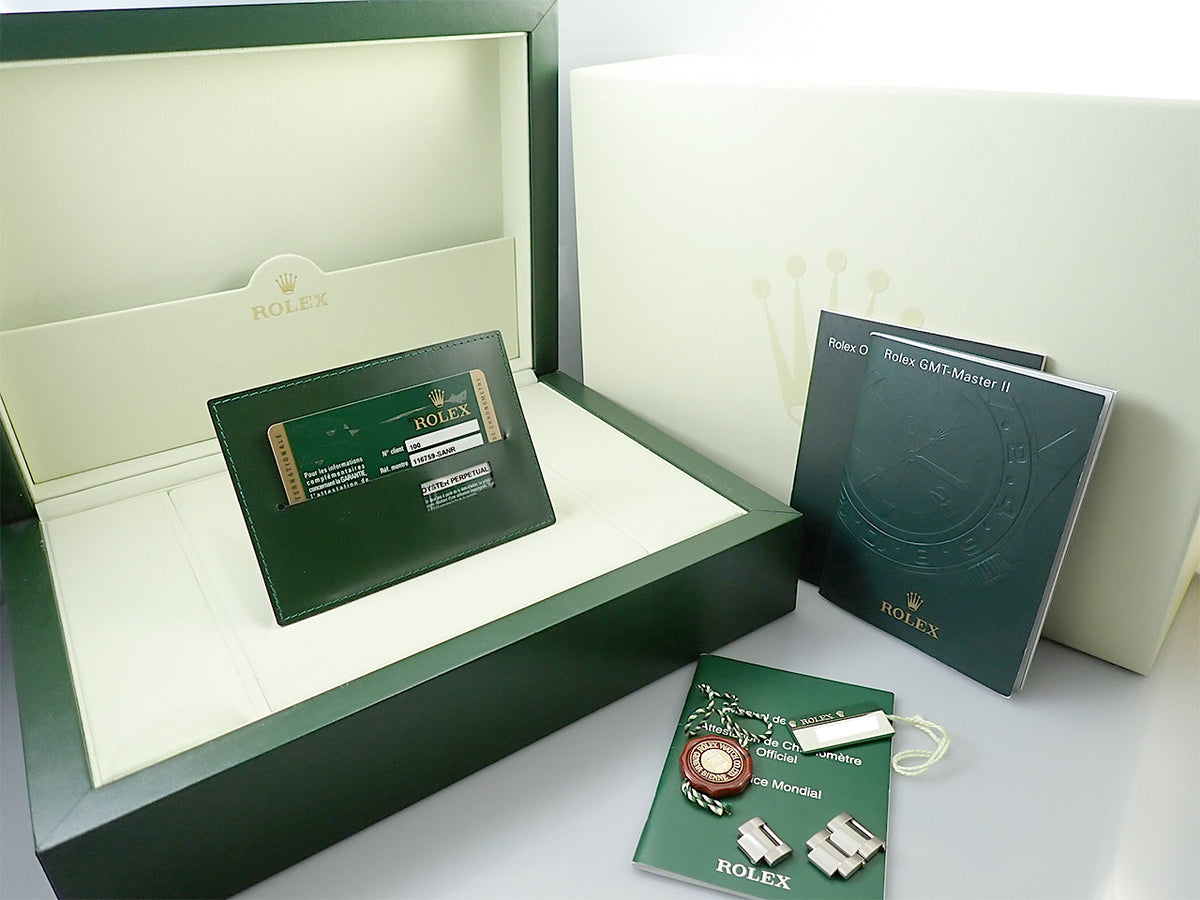 ロレックス GMTマスターII Ref.116759SANR パヴェダイヤモンド文字盤 中古 00H03789