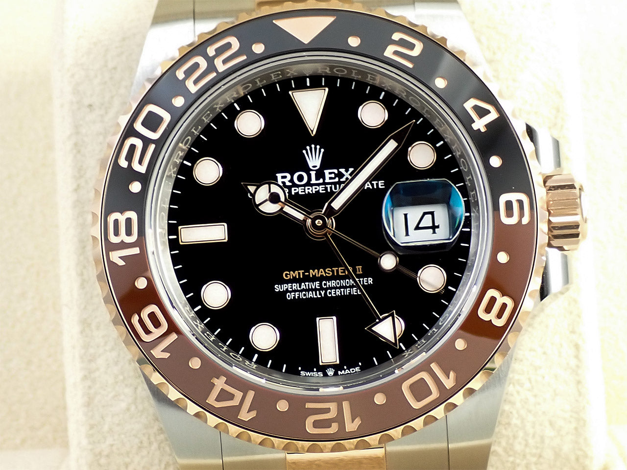 Rolex GMT Master II Ref.126711CHNR SS/ERG Black Dial