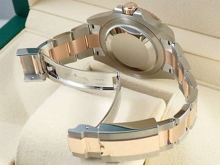 ロレックス GMTマスターII Ref.126711CHNR ステンレススチール/エバーローズゴールド ブラック文字盤 オイスターブレスレット