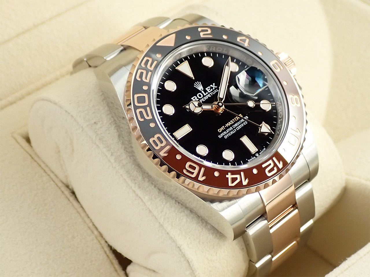 Rolex GMT Master II Ref.126711CHNR SS/ERG Black Dial