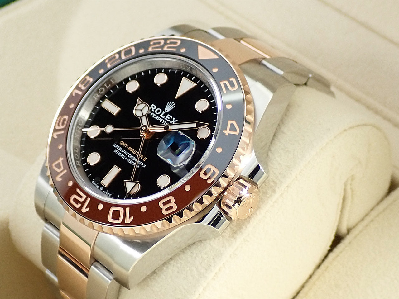 Rolex GMT Master II Ref.126711CHNR SS/ERG Black Dial