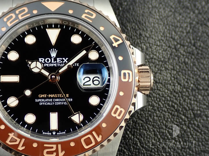 ロレックス GMTマスターII Ref.126711CHNR ステンレススチール/エバーローズゴールド ブラック文字盤 オイスターブレスレット