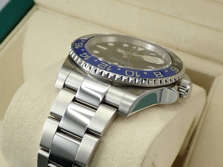 Rolex GMT-Master II Ref. 116710BLNR Stainless Steel Black Dial Oyster Bracelet