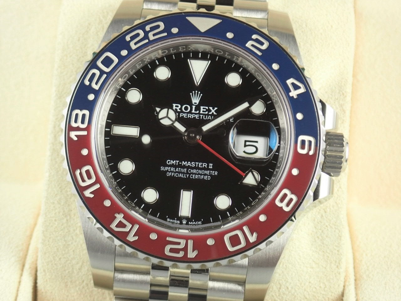 Rolex GMT Master II Red and Blue Bezel