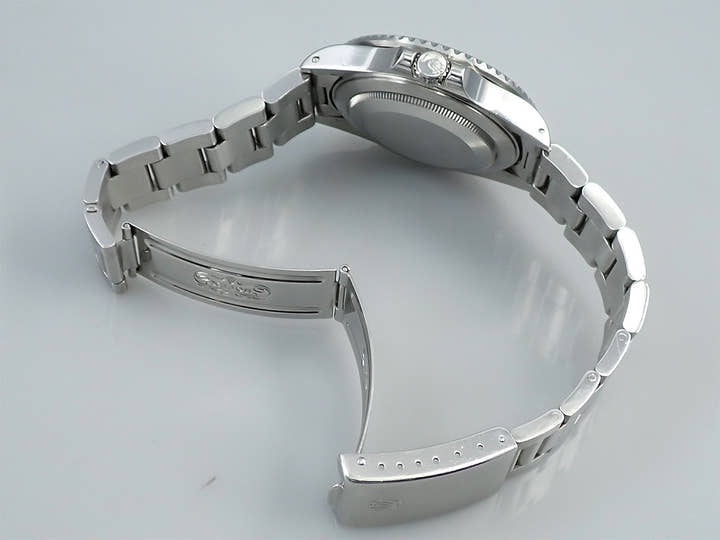 ロレックス GMTマスターII Ref.16760 ステンレススチール ブラック文字盤 オイスターブレスレット 中古 0JPYJAAW