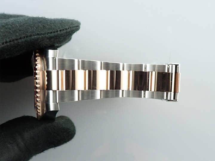 ロレックス GMTマスターII Ref.126711CHNR ステンレススチール/エバーローズゴールド ブラック文字盤　オイスターブレスレット