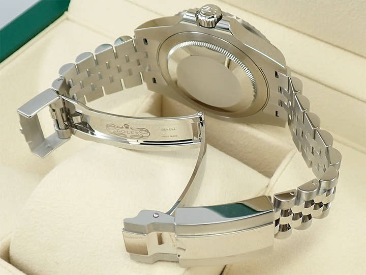 ロレックス GMTマスターII Ref.126710BLNR ステンレススチール ブラック文字盤 ジュビリーブレスレット 極美品 7WVFKFZL