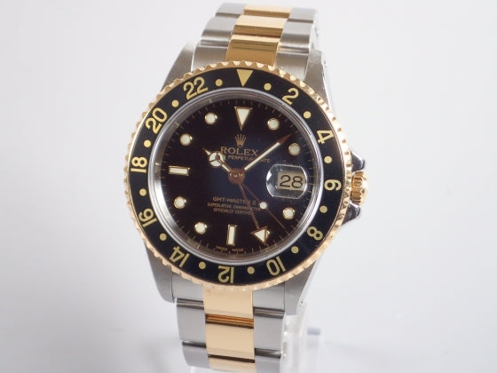 Rolex GMT Master II combination model P serial number Ref.16713