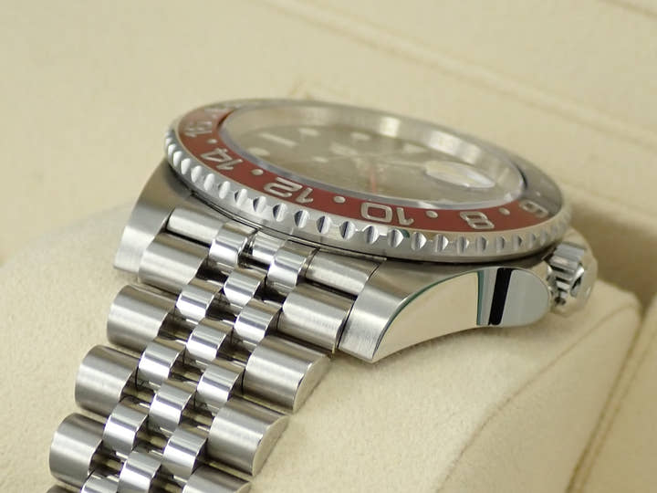 ロレックス GMTマスターII Ref.126710BLRO ステンレススチール ブラック文字盤 ジュビリーブレスレット 中古 5W4U8425