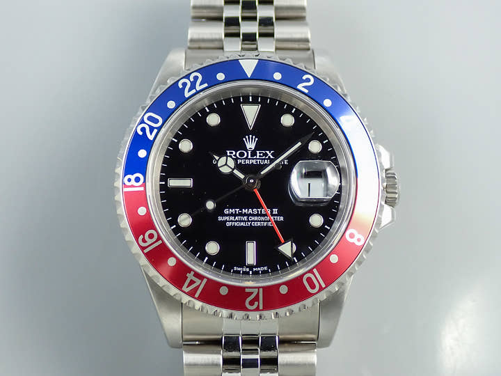 Rolex GMT-Master II Ref.16710 Stainless Steel Black Dial Jubilee Bracelet Pre-owned M5MUFCUH
