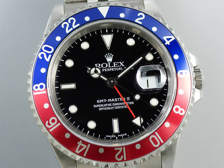 Rolex GMT-Master II Ref.16710 Stainless Steel Black Dial Jubilee Bracelet Pre-owned M5MUFCUH