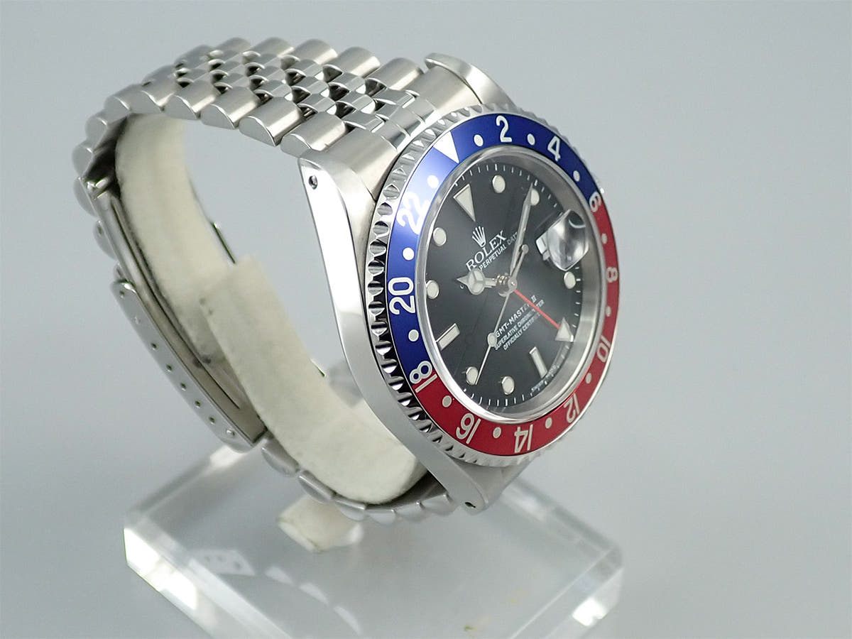 ロレックス GMTマスターII Ref.16710 ブラック文字盤 中古 M5MUFCUH