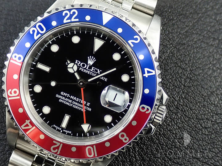 Rolex GMT-Master II Ref.16710 Stainless Steel Black Dial Jubilee Bracelet Pre-owned M5MUFCUH