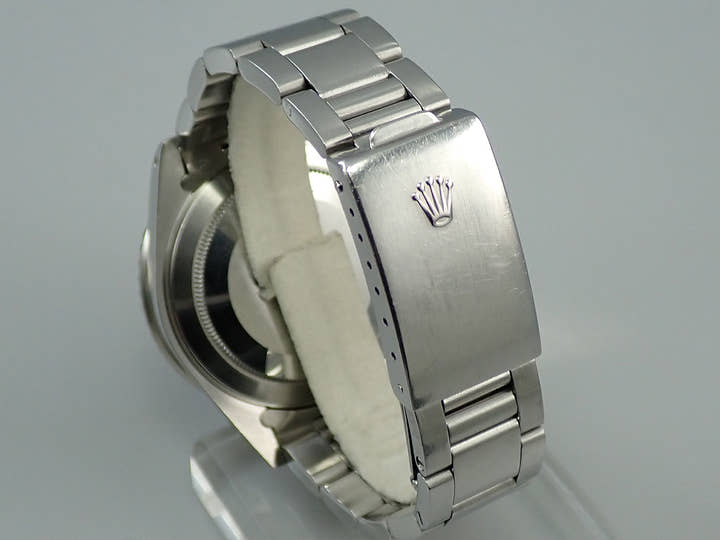 Pre-owned Rolex GMT-Master II Ref. 16760, stainless steel, black dial, Oyster bracelet.  1T1F2185