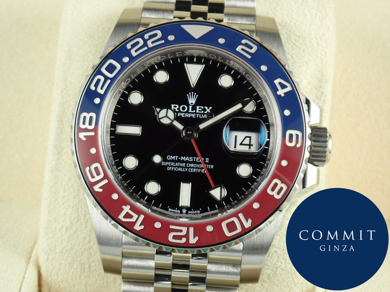 Rolex GMT Master II Red and Blue Bezel