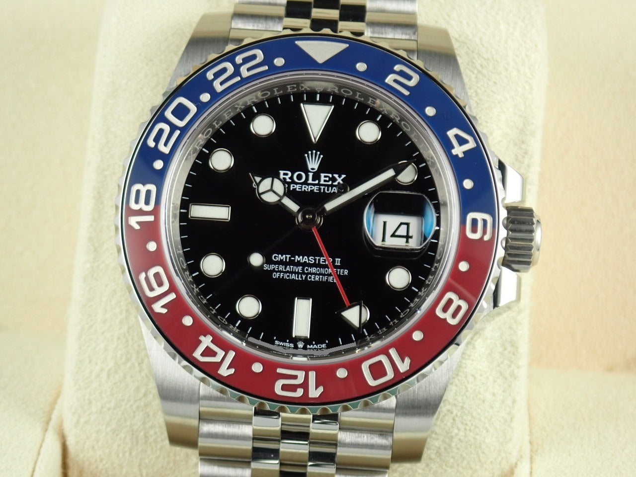 Rolex GMT Master II Red and Blue Bezel