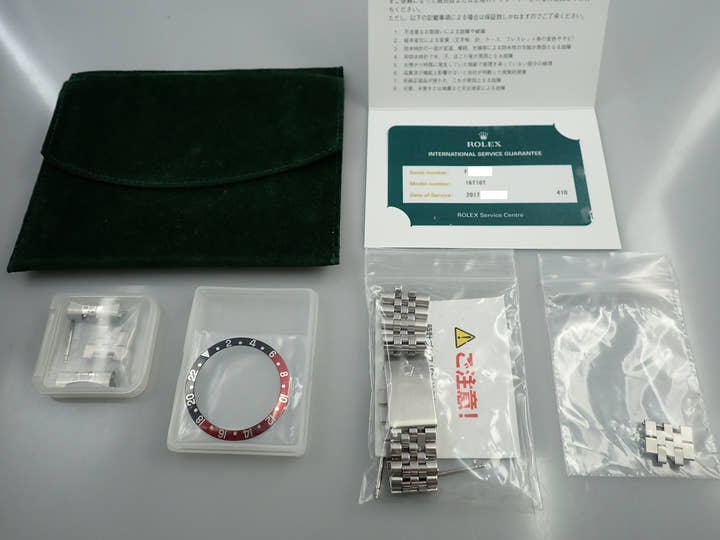 ロレックス GMTマスターII Ref.16710 ステンレススチール ブラック文字盤 ジュビリーブレスレット 中古 JTTY6283