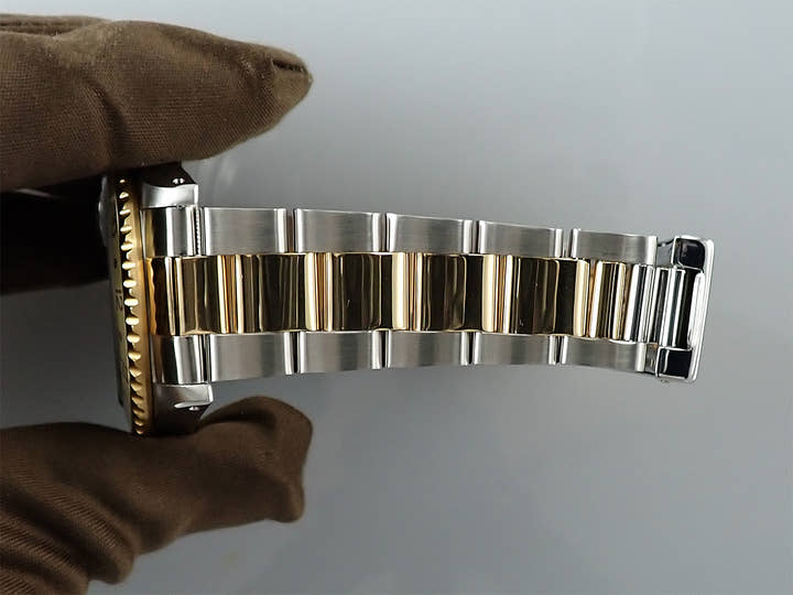 Rolex GMT-Master II Ref. 16713 Stainless Steel/Yellow Gold Brown Dial Oyster Bracelet
