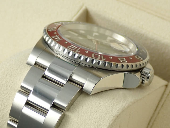 ロレックス GMTマスターII Ref.126710BLRO ステンレススチール ブラック文字盤 オイスターブレスレット