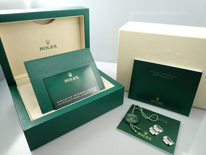 ロレックス GMTマスターII Ref.126710BLRO ステンレススチール ブラック文字盤 オイスターブレスレット