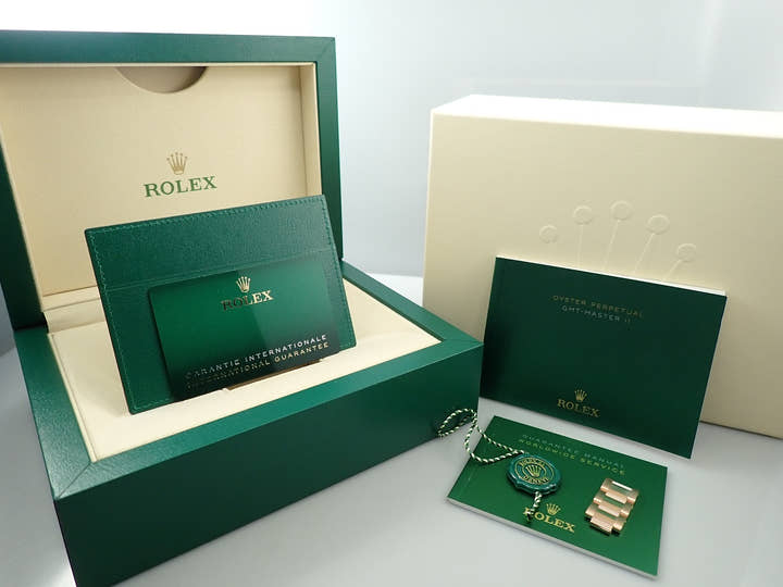 ロレックス GMTマスターII Ref.126715CHNR エバーローズゴールド ブラック文字盤 オイスターブレスレット オイスターブレスレット