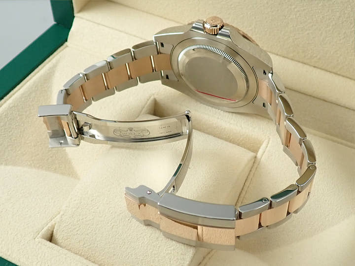 ロレックス GMTマスターII Ref.126711CHNR ステンレススチール/エバーローズゴールド ブラック文字盤　オイスターブレスレット