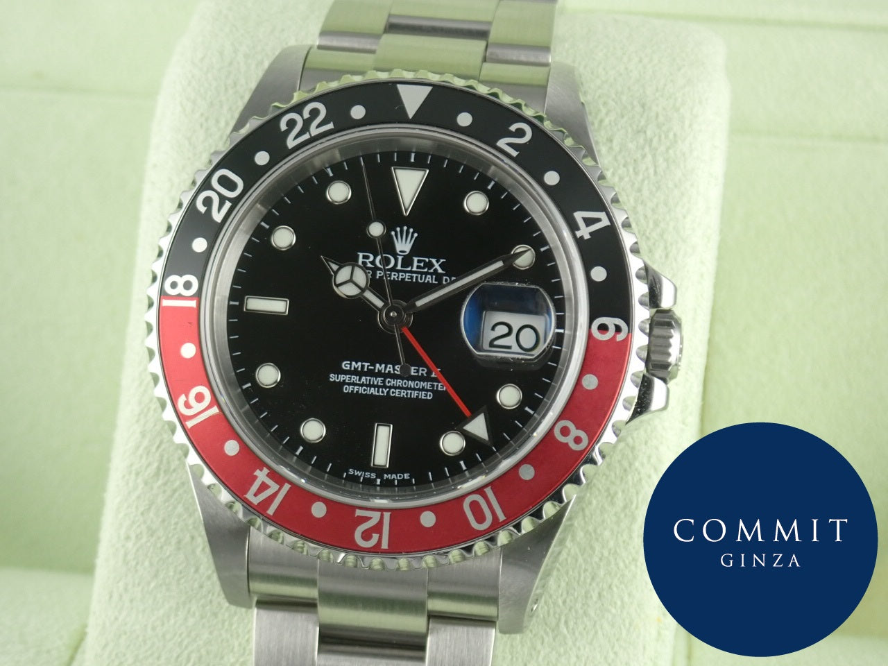 Rolex GMT Master II Red and Black Bezel Y Series &lt;Warranty, Box, etc.&gt;