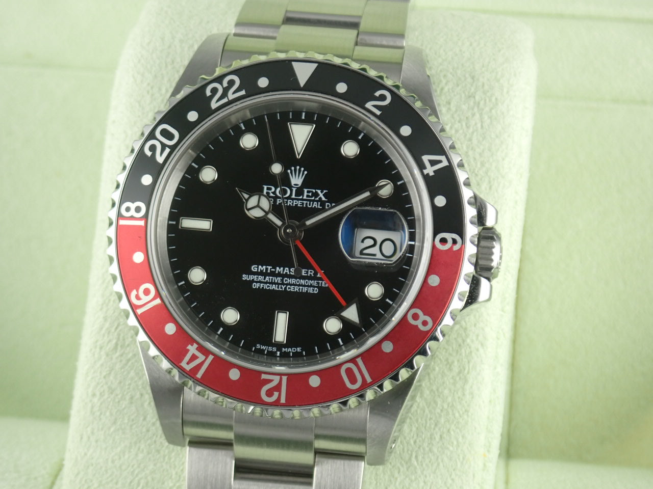 Rolex GMT Master II Red and Black Bezel Y Series &lt;Warranty, Box, etc.&gt;