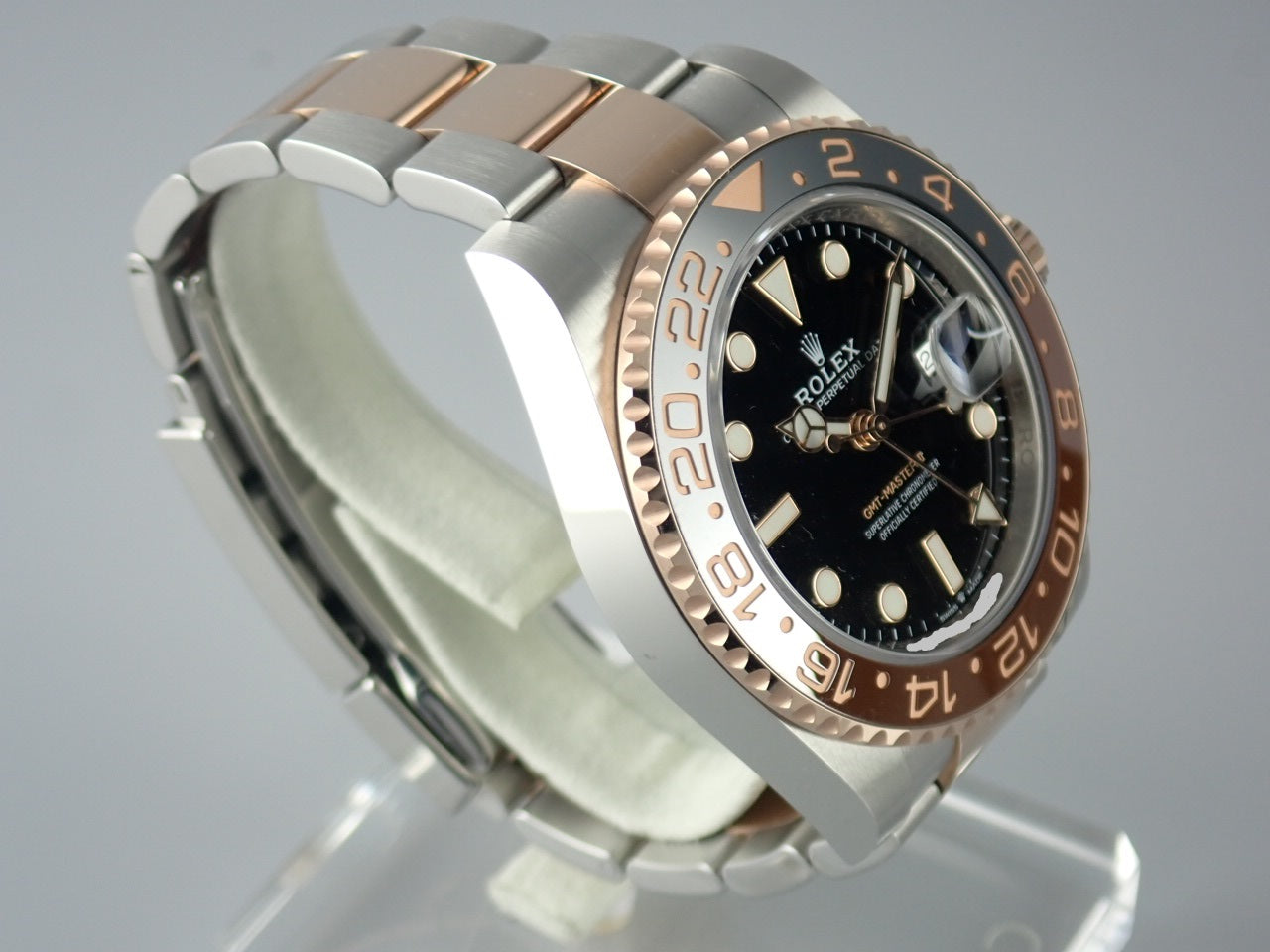 Rolex GMT Master II Brown and Black Bezel