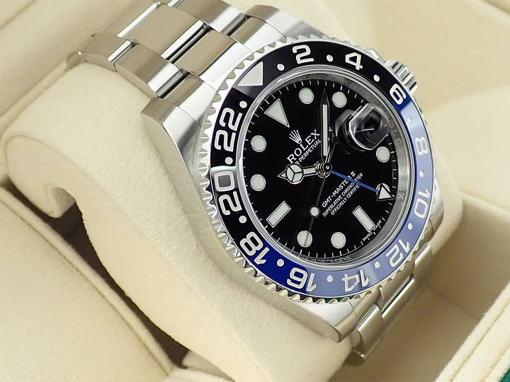 Rolex GMT-Master II Ref.116710BLNR Stainless Steel Black Dial Oyster Bracelet