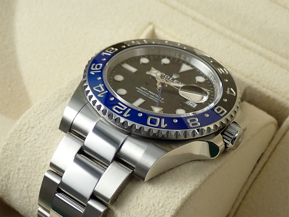 ロレックス GMTマスターII Ref.126710BLNR ブラック文字盤 美品 6ACJCYVT