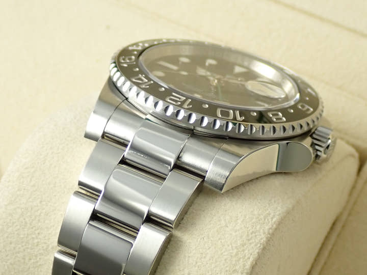 Rolex GMT-Master II Ref. 116710LN Stainless Steel Black Dial Oyster Bracelet