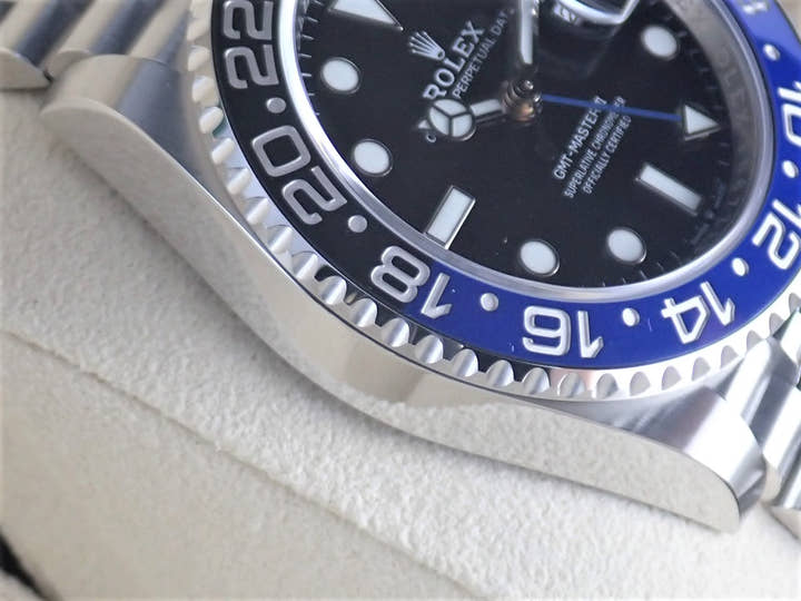 ロレックス GMTマスターII Ref.126710BLNR ブラック文字盤 未使用 gmt-master2-35 ジュビリーブレスレット