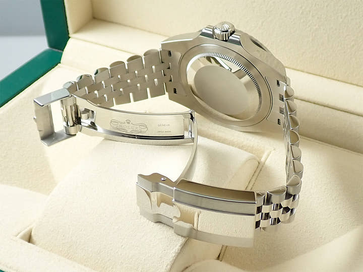 ロレックス GMTマスターII Ref.126710BLRO ステンレススチール ブラック文字盤 ジュビリーブレスレット 美品 6674HFVJ