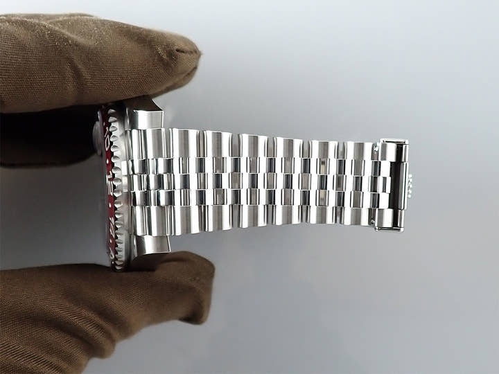 ロレックス GMTマスターII Ref.126710BLRO ステンレススチール ブラック文字盤 ジュビリーブレスレット 美品 6674HFVJ