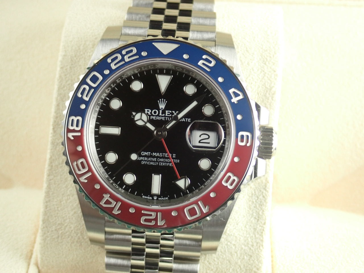 Rolex GMT Master II Red and Blue Bezel