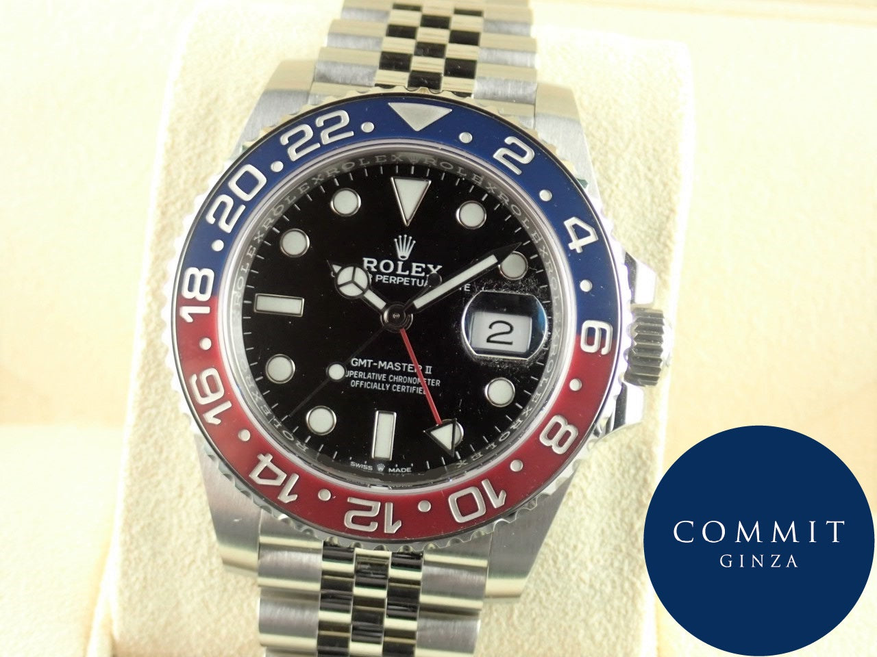 Rolex GMT Master II Red and Blue Bezel [Unused] &lt;Warranty, Box, etc.&gt;