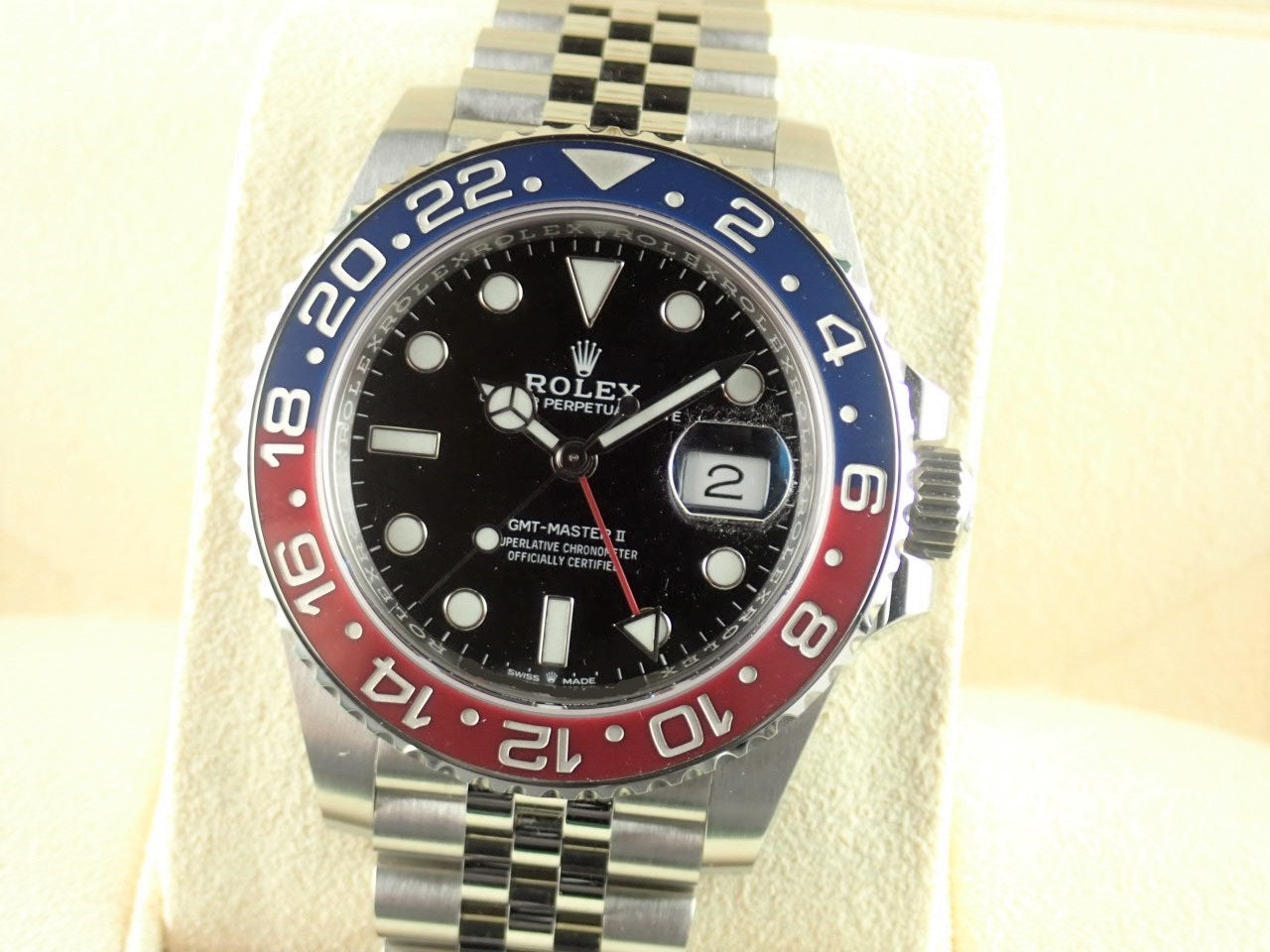 Rolex GMT Master II Red and Blue Bezel [Unused] &lt;Warranty, Box, etc.&gt;