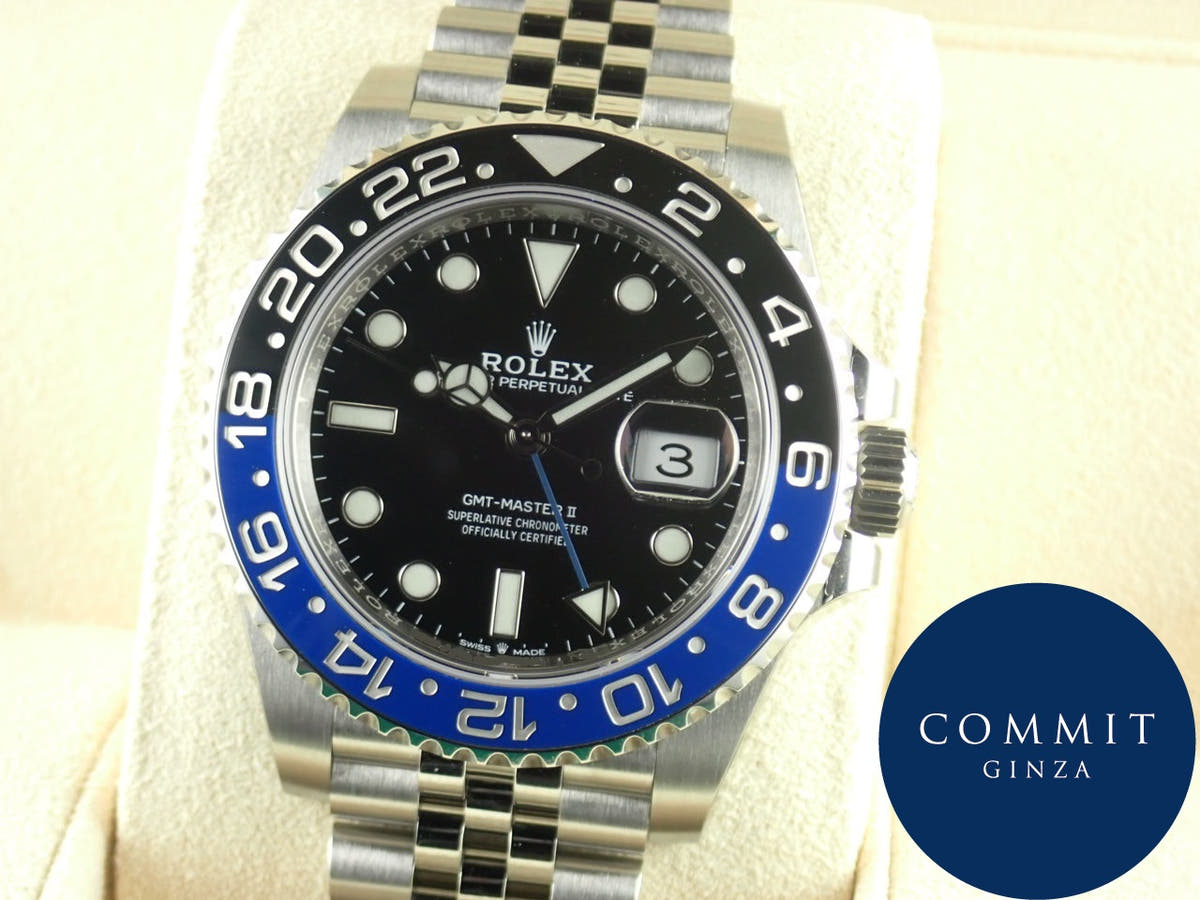 ロレックス GMTマスターII Ref.126710BLNR ブラック文字盤 未使用 gmt-master2-38