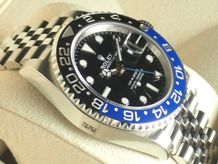 ロレックス GMTマスターII Ref.126710BLNR ブラック文字盤 未使用 gmt-master2-38 ジュビリーブレスレット