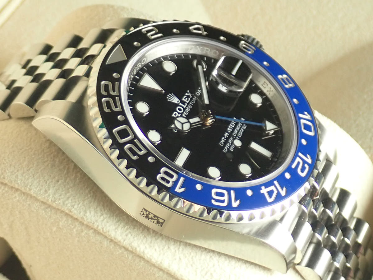 ロレックス GMTマスターII Ref.126710BLNR ブラック文字盤 未使用 gmt-master2-38