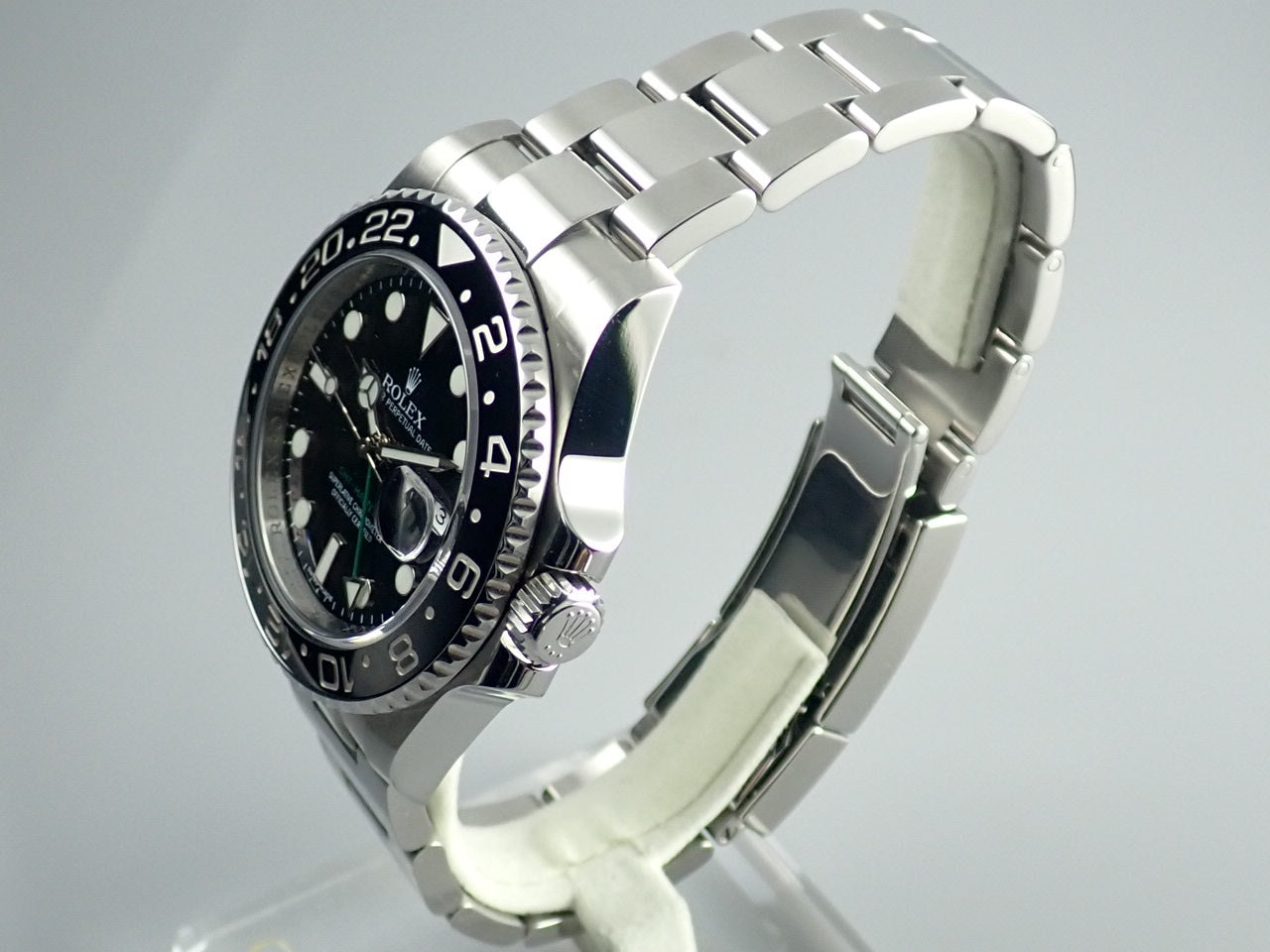 Rolex GMT Master II Black Bezel V-Number Stick Dial &lt;Warranty, Box, etc.&gt;