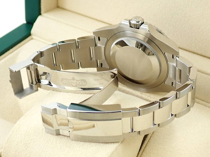 ロレックス GMTマスターII Ref.126710BLNR ステンレススチール ブラック文字盤 オイスターブレスレット