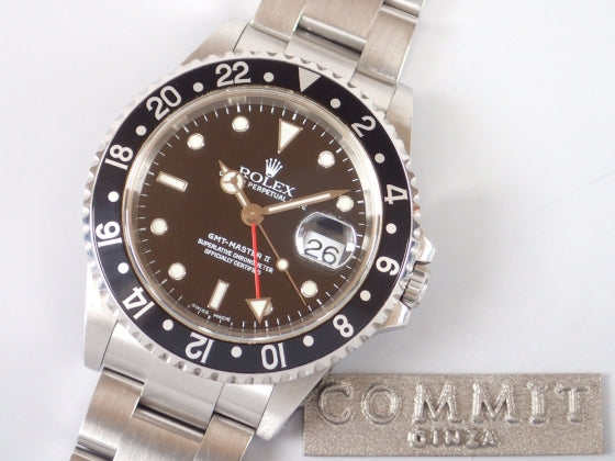 Rolex GMT Master II Black Bezel A Ref.16710