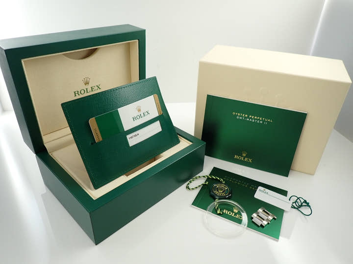 ロレックス GMTマスターII Ref.116710LN ステンレススチール ブラック文字盤 オイスターブレスレット