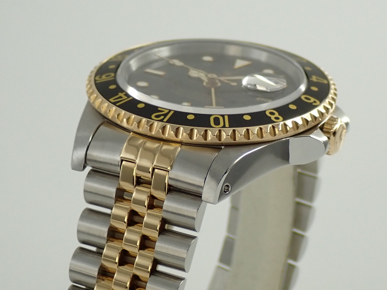 Rolex GMT Master II Ref.16713 SS/YG Black Dial