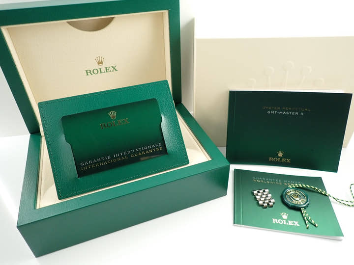 ロレックス GMTマスターII Ref.126710GRNR ステンレススチール ブラック文字盤 ジュビリーブレスレット 未使用 3CR7K9JW