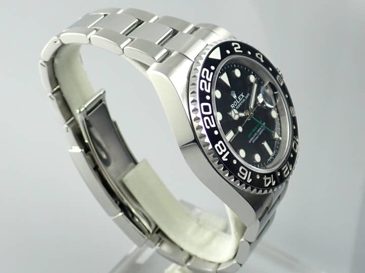ロレックス GMTマスターII Ref.116710LN ブラック文字盤 美品 gmt-master2-42 オイスターブレスレット