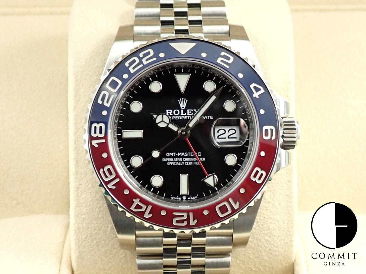 Rolex GMT Master II Ref.126710BLRO SS Black Dial