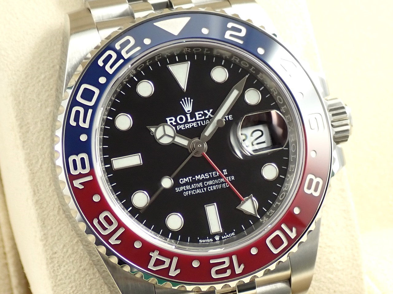 Rolex GMT Master II Ref.126710BLRO SS Black Dial